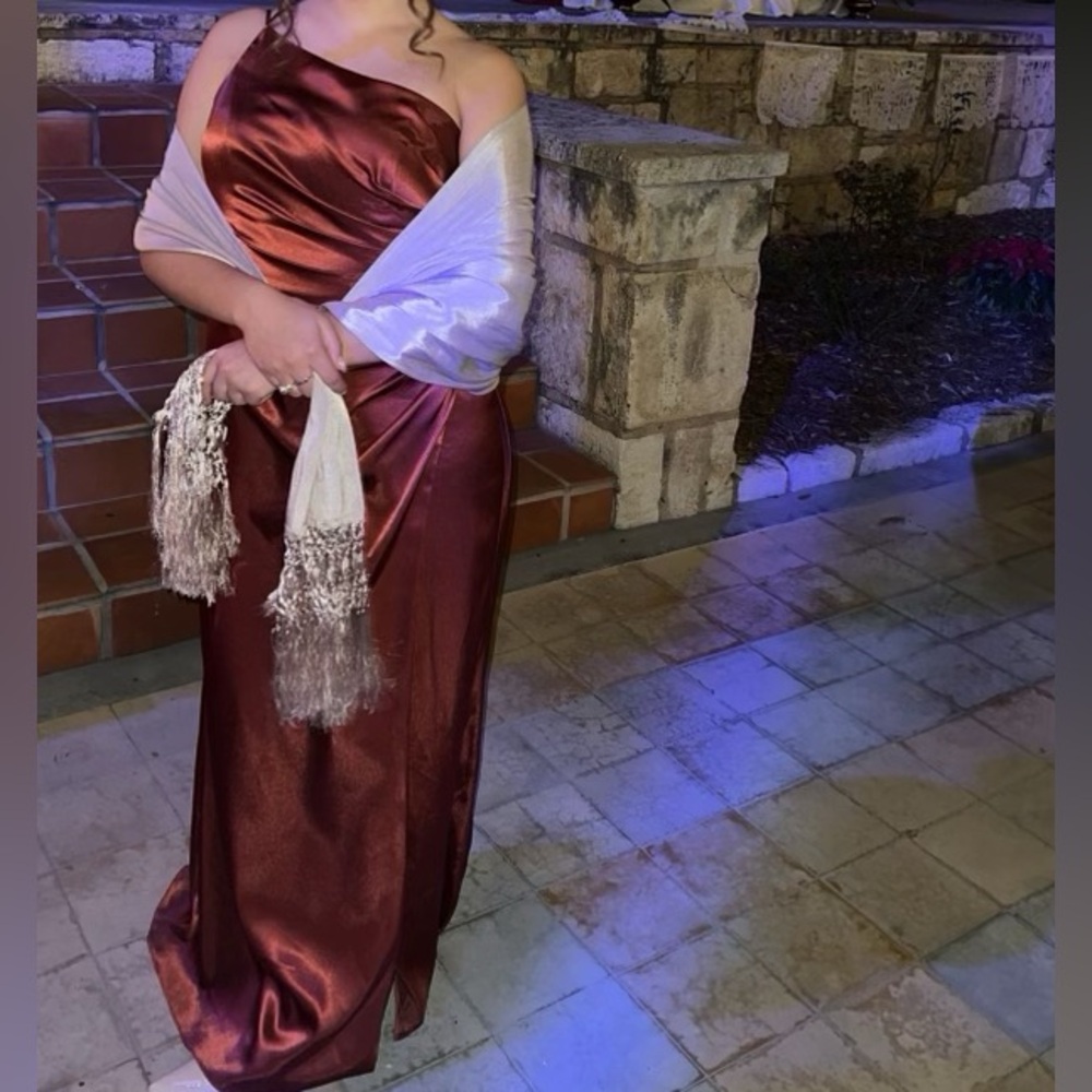 Terracotta Bridesmaid Dress